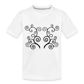 Flower Flower Plant - T-shirt bio Premium Enfant - blanc - Devant