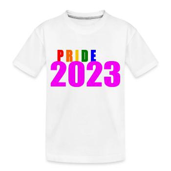 Pride 2023 - T-shirt bio Premium Enfant - blanc - Devant