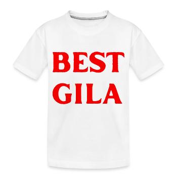 Malaysische Sprache wirklich gut - Kinder Premium Bio T-Shirt - Weiß - Vorne