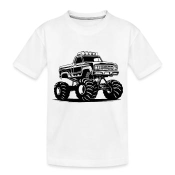 Monster Truck Monster Truck Lover Fan - T-shirt bio Premium Enfant - blanc - Devant