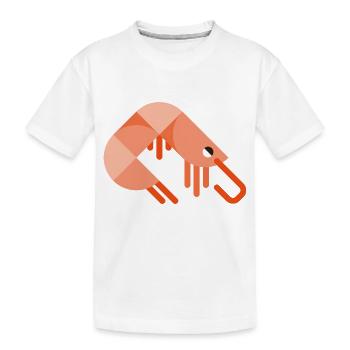 Meerestiere - Kinder Premium Bio T-Shirt - Weiß - Vorne