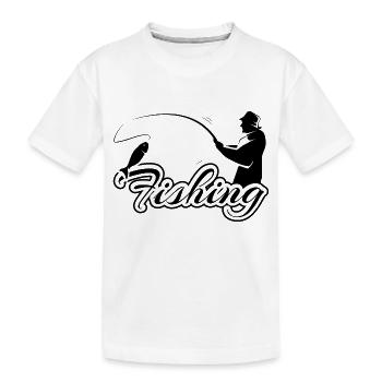 Wassersport - Kinder Premium Bio T-Shirt - Weiß - Vorne