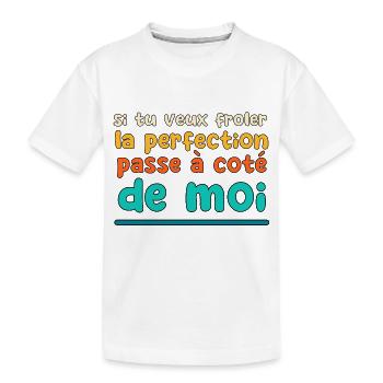Perfection - T-shirt bio Premium Enfant - blanc - Devant