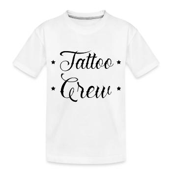 Équipe de tatouage - T-shirt bio Premium Enfant - blanc - Devant