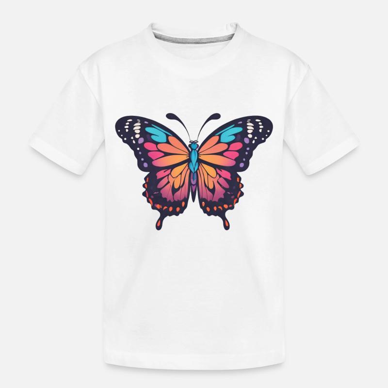 Papillon - T-shirt bio Premium Enfant - blanc