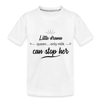 Funny Baby Sayings - Kids' Premium Organic T-Shirt - white - Front