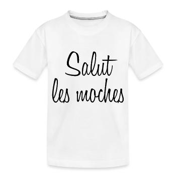 salut - T-shirt bio Premium Enfant - blanc - Devant