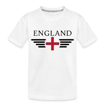 Angleterre Essence T-shirt - T-shirt bio Premium Enfant - blanc - Devant