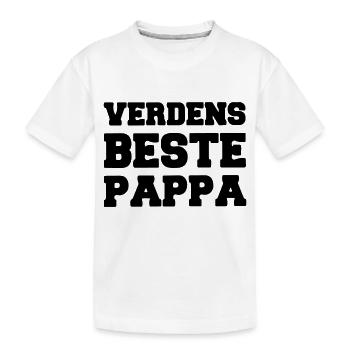 le meilleur père du monde - T-shirt bio Premium Enfant - blanc - Devant