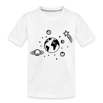 Univers 01 - T-shirt bio Premium Enfant - blanc - Devant