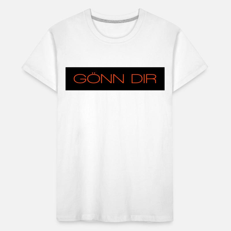 Goenn dir - 2 Farben Kinder Premium Bio T-Shirt