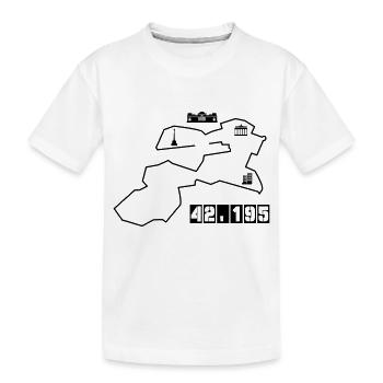 Berlin Marathon - T-shirt bio Premium Enfant - blanc - Devant