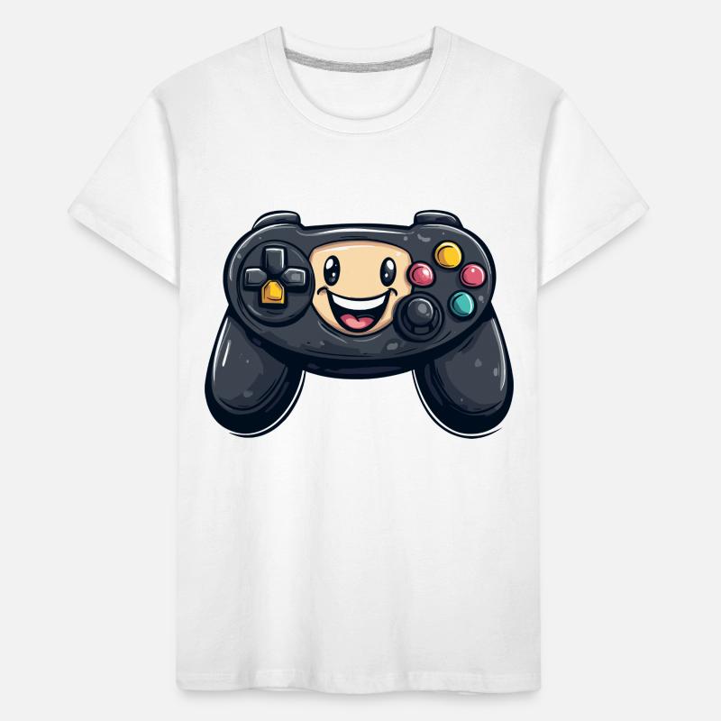 Fun controller for gamers Kids' Premium Organic T-Shirt