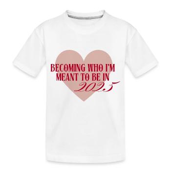 Manifestation 2025 - T-shirt bio Premium Enfant - blanc - Devant