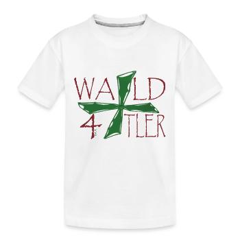Waldviertler Kreuz - T-shirt bio Premium Enfant - blanc - Devant