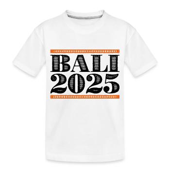 Bali 2025 - T-shirt bio Premium Enfant - blanc - Devant