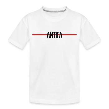 Résumé Antifa - T-shirt bio Premium Enfant - blanc - Devant