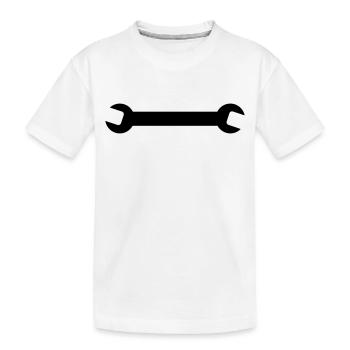 Clé - T-shirt bio Premium Enfant - blanc - Devant