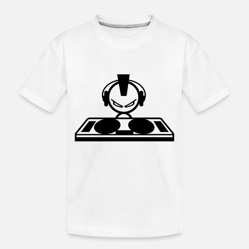 DJ - T-shirt bio Premium Enfant - blanc
