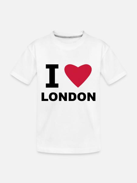 I love London - Kids' Premium Organic T-Shirt - white