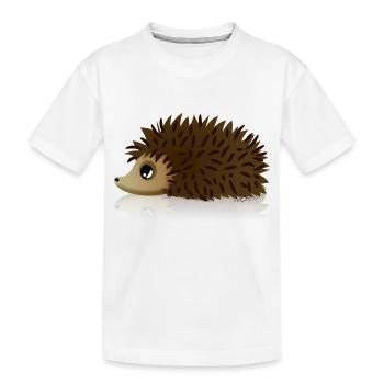 Hérisson - T-shirt bio Premium Enfant - blanc - Devant