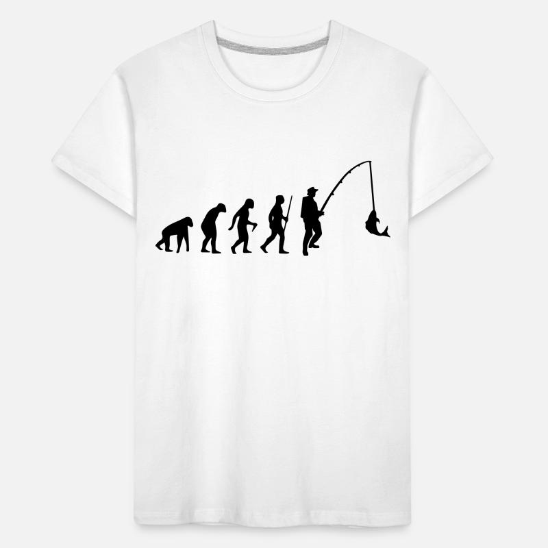 EVOLUTION FISCHEN! Kinder Premium Bio T-Shirt