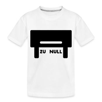 tischkicker kicker - Kinder Premium Bio T-Shirt - Weiß - Vorne