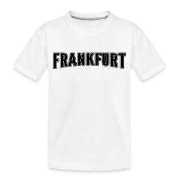 Francfort - T-shirt bio Premium Enfant - blanc - Devant