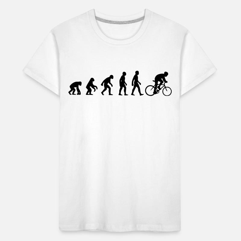 Évolution du vélo T-shirt bio Premium Enfant