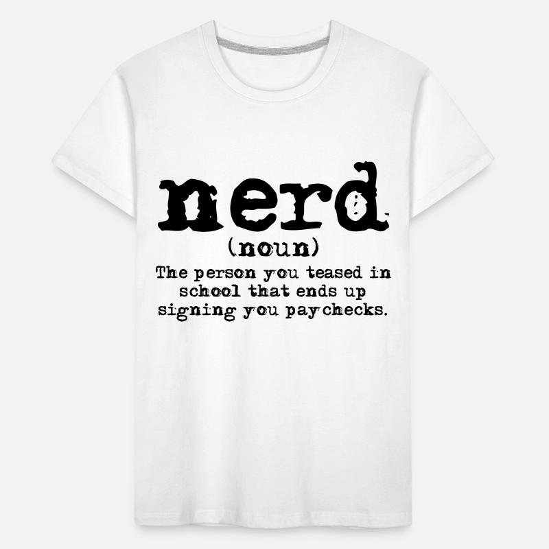 Définition de nerd T-shirt bio Premium Enfant