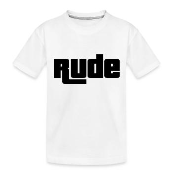 impoli - T-shirt bio Premium Enfant - blanc - Devant