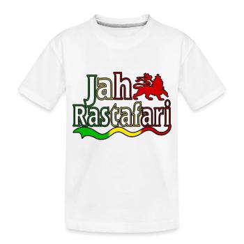 jah rastafari - T-shirt bio Premium Enfant - blanc - Devant