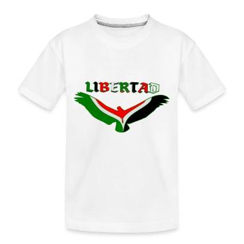 Aigle de Palestine. - T-shirt bio Premium Enfant - blanc - Devant