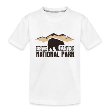 Parc national de Bryce Canyon - T-shirt bio Premium Enfant - blanc - Devant