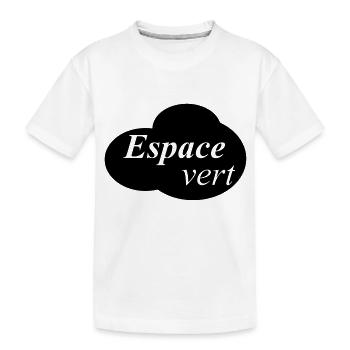 espace vert - T-shirt bio Premium Enfant - blanc - Devant