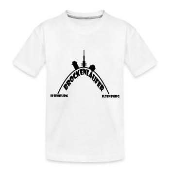 Brocken Run Ilsenburg - T-shirt bio Premium Enfant - blanc - Devant