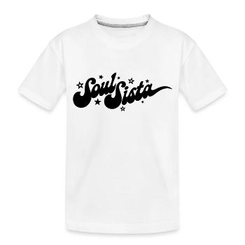 STARS SOUL SISTA - T-shirt bio Premium Enfant - blanc - Devant