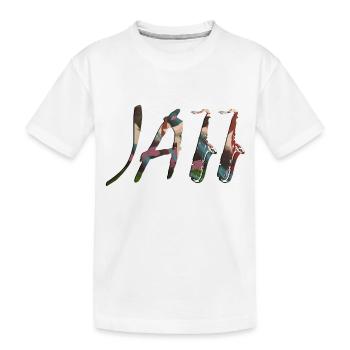 Jazz - T-shirt bio Premium Enfant - blanc - Devant