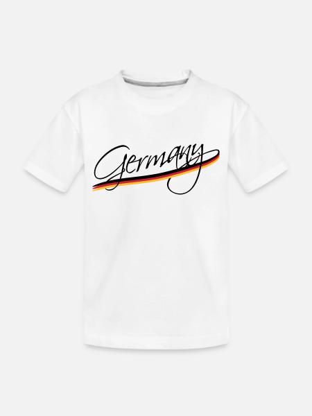 Germany - Kinder Premium Bio T-Shirt - Weiß