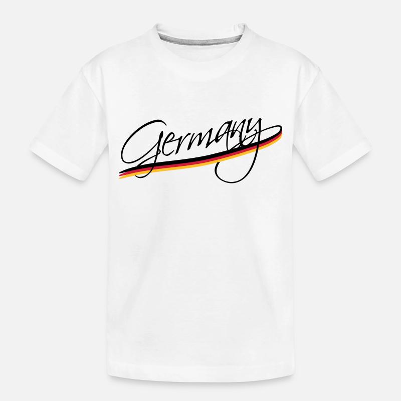 Germany - Kinder Premium Bio T-Shirt - Weiß