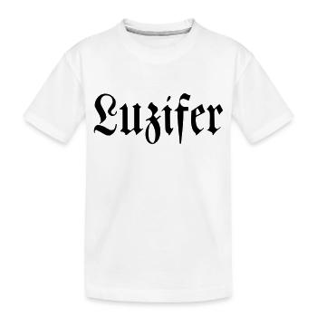 (luzifer3) - Kinder Premium Bio T-Shirt - Weiß - Vorne