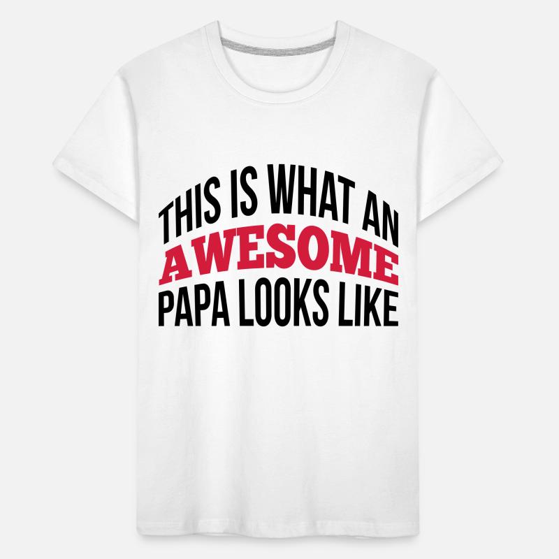 Papa Kids' Premium Organic T-Shirt