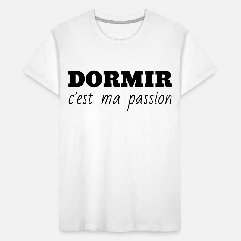 Sleeper Sleeping Schlaf Schläfer Dormir Dormeur Kids' Premium Organic T-Shirt