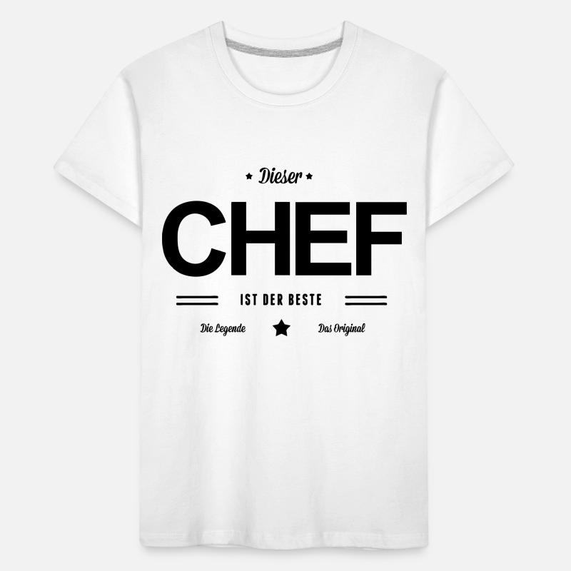Bester Chef Kinder Premium Bio T-Shirt