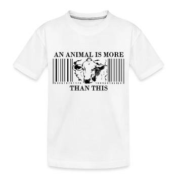 animal liberation - Kinder Premium Bio T-Shirt - Weiß - Vorne
