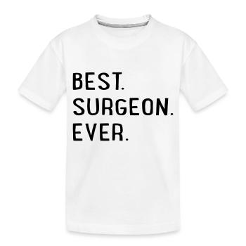 Meilleur chirurgien - T-shirt bio Premium Enfant - blanc - Devant