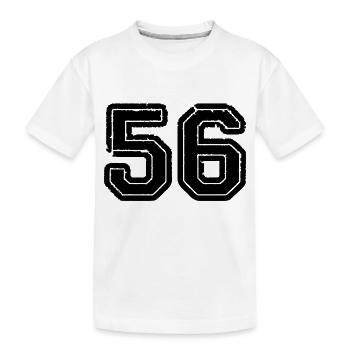 56 - Kids' Premium Organic T-Shirt - white - Front