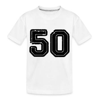 50 - T-shirt bio Premium Enfant - blanc - Devant