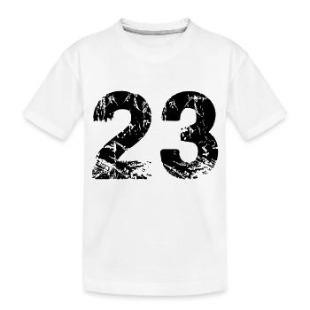 23 - T-shirt bio Premium Enfant - blanc - Devant