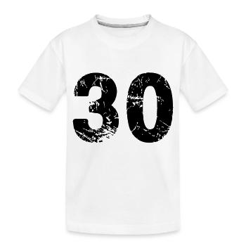 30 - T-shirt bio Premium Enfant - blanc - Devant